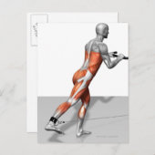 Kabelübungen für Skater Postkarte (Vorne/Hinten)