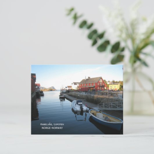 Kabelvåg, Lofoten Postkort Postcard Postkarte (Stehend Vorderseite)