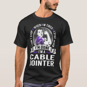 Kabelverbindung anhalten, wenn ich fertig bin T-Shirt