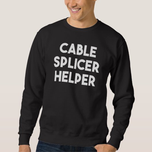 Kabelverteiler Sweatshirt (Vorderseite)