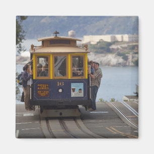 Kabelwagen in der Hyde Street in San Magnet