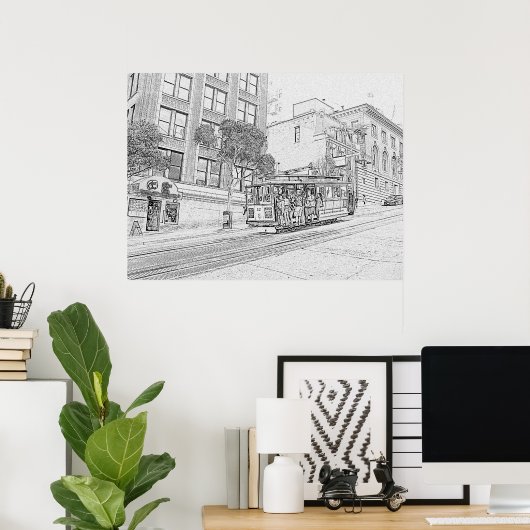 Kabelwagen Poster (Heimbüro)