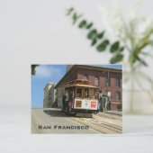 Kabelwagen Postkarte (Stehend Vorderseite)