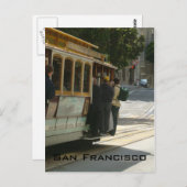 Kabelwagen Postkarte (Vorne/Hinten)