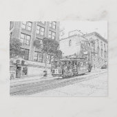 Kabelwagen Postkarte (Vorderseite)