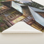 KABIN IN DEN WOODS SHERPADECKE (3/4)