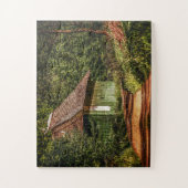 KABIN IN DER WOODS JIGSAW PUZZLE (Vertikal)