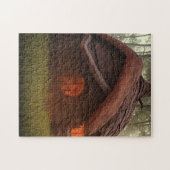 KABIN IN WOODS FANTASY ART JIGSAW PUZZLE (Horizontal)