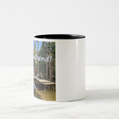 Kabine ATV Urlaub Zweifarbige Tasse (Mittel)