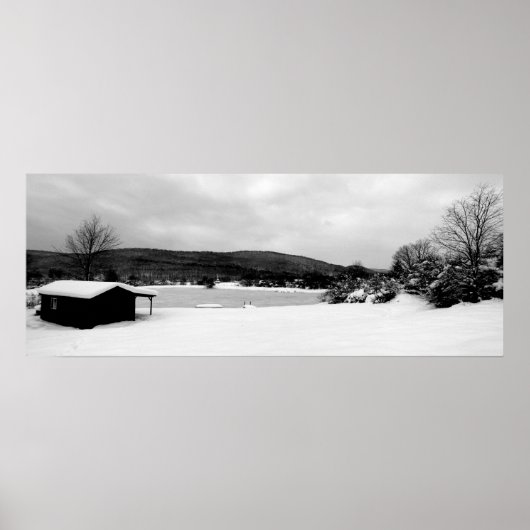 Kabine B & W Poster (Vorne)