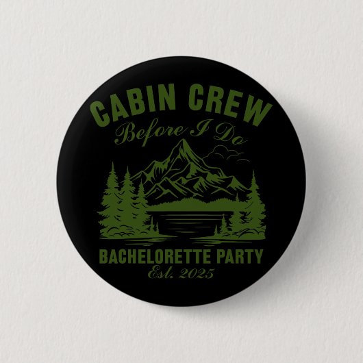 Kabine Crew, bevor ich Junggeselinnen-Abschied Cam Button (Vorderseite)