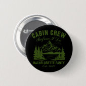 Kabine Crew, bevor ich Junggeselinnen-Abschied Cam Button (Vorne & Hinten)