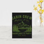 Kabine Crew, bevor ich Junggeselinnen-Abschied Cam Karte (Gelbe Blume)