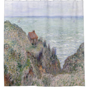 Kabine der Zollwache von Claude Monet Duschvorhang