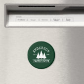 Kabine Familienname Forest Green Magnet (In Situ (Geschirrspüler))