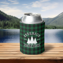 Kabine Familienname Green Buffalo Kariert Dosenkühler