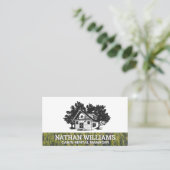 Kabine | Forrest Visitenkarte (Stehend Vorderseite)