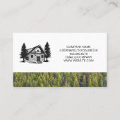 Kabine | Forrest Visitenkarte (Rückseite)