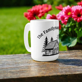 Kabine für benutzerdefinierte Familien Kaffeetasse