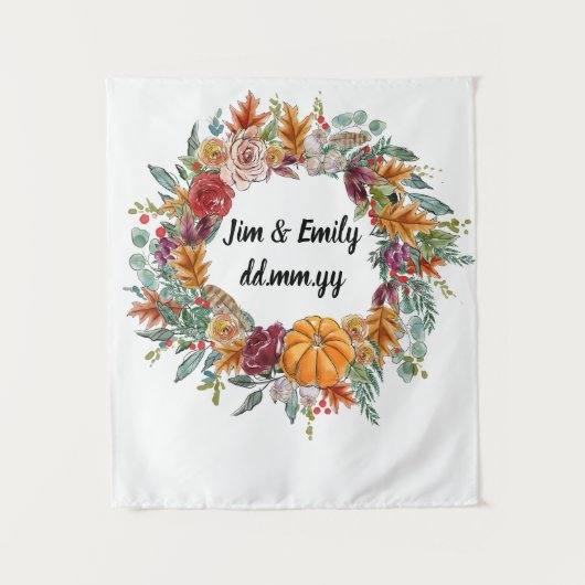 Kabine für Empfang-Holiday-Foto mit individueller  Wandteppich (Vorderseite)