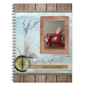 Kabine, Hütte oder Boot Guestbook Notizblock (Vorderseite)