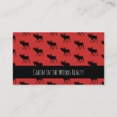 Kabine im Holz-Grundstück Visitenkarte (Vorderseite)