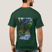 KABINE IM HOLZt-stück T-Shirt (Rückseite)