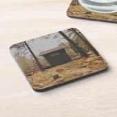 Kabine im schwedischen Archipel Getränkeuntersetzer (Linke Seite)