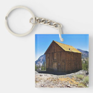 Kabine in Bennettville, Tioga Pass, Kalifornien Schlüsselanhänger