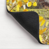 Kabine in den Espen Mousepad (Ecke)