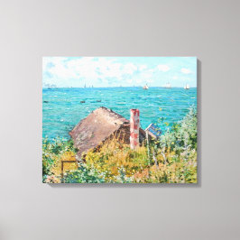 Kabine in Saint-Adresse Claude Monet Fine Art Leinwanddruck