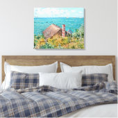 Kabine in Saint-Adresse Claude Monet Fine Art Leinwanddruck (Insitu (Schlafzimmer))