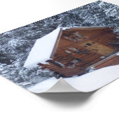 Kabine nach Norden Poster (Ecke)