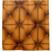 Kabine Rustikaler Duschvorhang (Vorderseite)