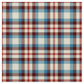 Kabine Tartan~ glücklicher Holzfäller Stoff (Nahaufnahme)