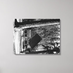 Kabinen-Ansicht-Fotografie des Diamond See-, Leinwanddruck