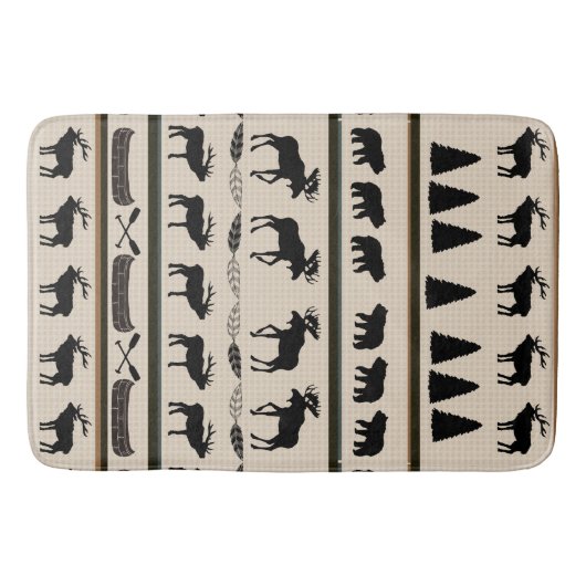 Kabinen-Decken-Entwurf durch Leslie Harlow Badematte (Vorderseite)