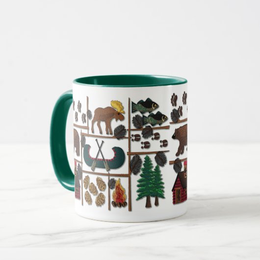 Kabinen-Fieber-Sehnsucht für das Häuschen Tasse (Vorderseite Links)