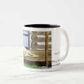 Kabinen-lebende Labrador-Tasse Zweifarbige Tasse (VorderseiteRechts)
