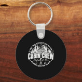 Kabinenbesatzung Bevor ich Junggesellinnenabschied Schlüsselanhänger (Vorderseite)