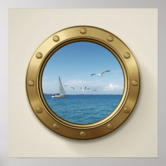 Kabinendekor für Kreuzfahrtschiffe Poster