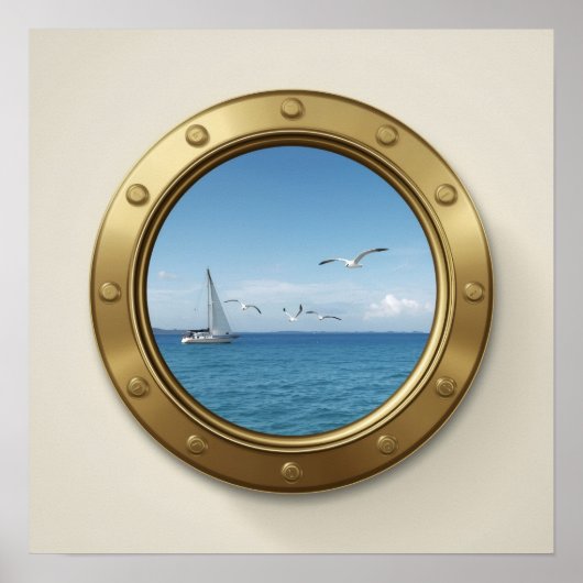 Kabinendekor für Kreuzfahrtschiffe Poster (Vorne)