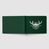 Kabinenfamilie Name Grün Gästebuch (Voll)