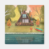 Kabinenhaus mit A-Rahmen Magnet (Vorne)