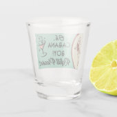 Kabinenjunge Schnapsglas (Rückseite)