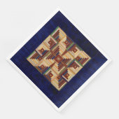 Kabinenquilt Serviette (Ecke)