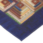 Kabinenquilt Tischdecke (Schrägansicht)