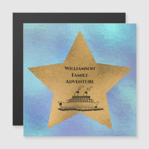 Kabinentüren Gold Star Familienschiff Magnetkarte