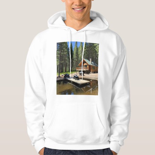 Kabinenurlaub Hoodie (Vorderseite)