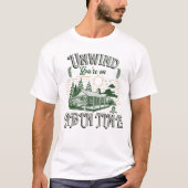 Kabinenzeit Entwinde Kabine Lebenslauf Ausflug T-Shirt (Vorderseite)